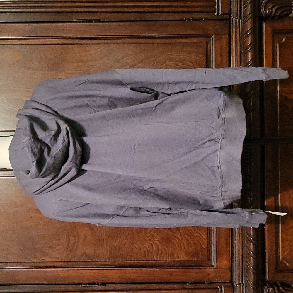 Kyla Seo dark gray Nia hoodie - Picture 4 of 9
